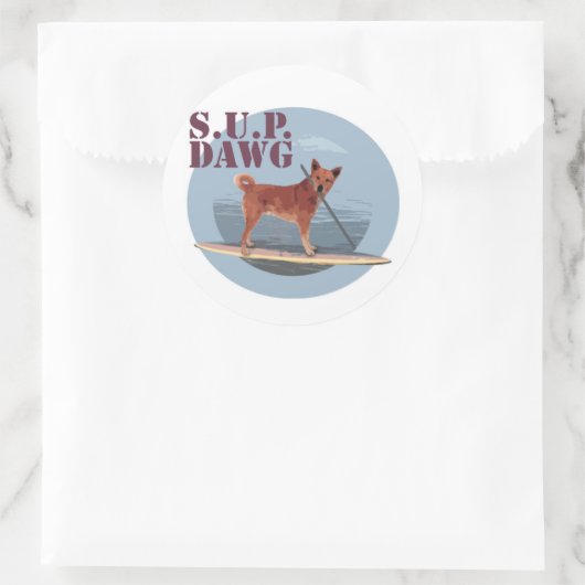 SUP Dawg sticker (Tas)
