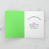 SUP Denken aan U Zebra Kaleidoscoop Collectie Kaart (Binnen)