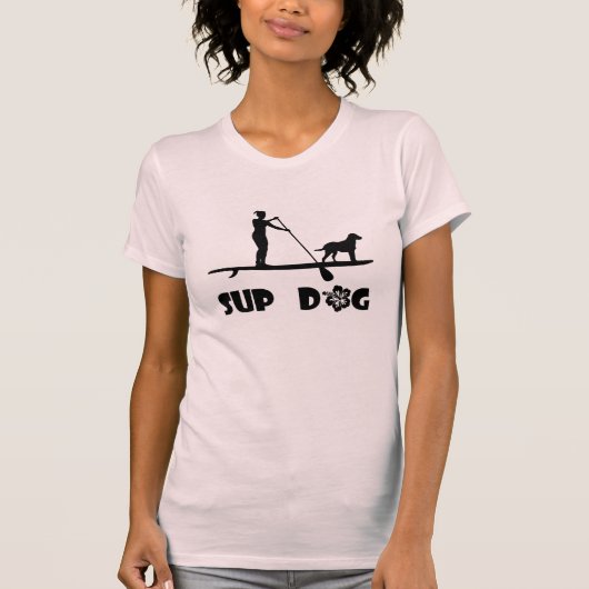 SUP Dog - Girl T-shirt (Voorkant)