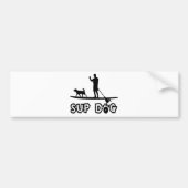 SUP Dog (Kerel) Bumpersticker (Voorkant)