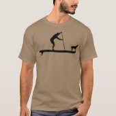 SUP Dog stand up Paddle Board Surf T-shirt (Voorkant)