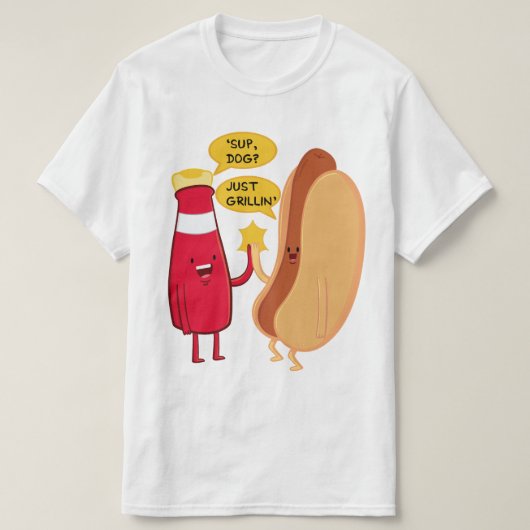 Sup Dog? T-shirt (Design voorkant)