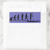 SUP Evolution Rechthoekige Sticker (Tas)