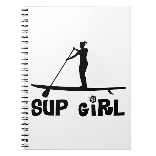 SUP Girl Notitieboek (Voorkant)