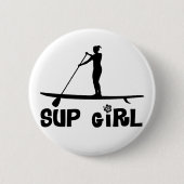 SUP Girl Ronde Button 5,7 Cm (Voorkant)