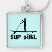 SUP Girl Sleutelhanger (Voorkant)