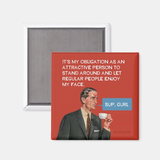 sup gurl magneet (Voorkant / Achterkant)