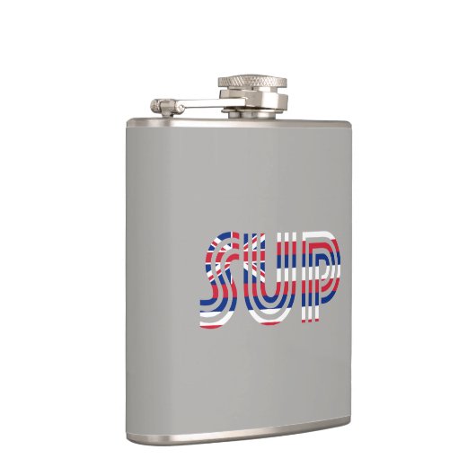 SUP Hawaii Flag Retro Heupfles (Rechts)