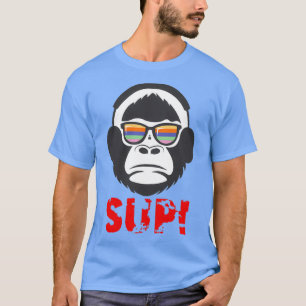 sup-hondenbont t-shirt