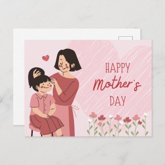 Sup-kruid Pun Herb Moederdag Kaart (Voorkant / Achterkant)