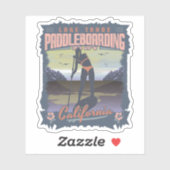 SUP - LAKE TAHOE CALIFORNIA STICKER (Vel)
