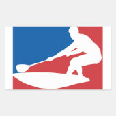 SUP LOGO RECHTHOEKIGE STICKER (Voorkant)