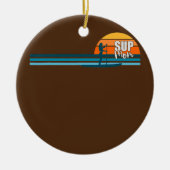 SUP Ma SUP Paddle Board Keramisch Ornament (Voorkant)