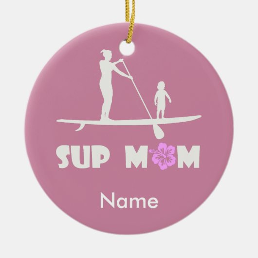 SUP Mam Keramisch Ornament (Voorkant)