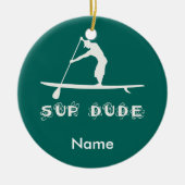 SUP Man Keramisch Ornament (Voorkant)