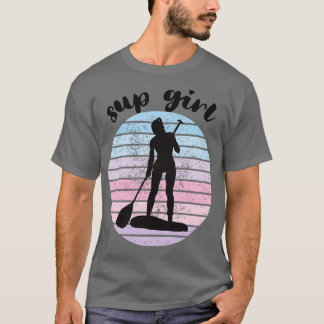 sup meisje paddleboarding t-shirt