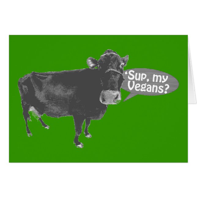 "sup mijn vegans (Voorkant Horizontaal)