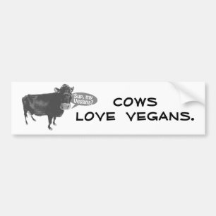 "sup mijn vegans bumpersticker