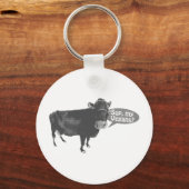 "sup mijn vegans sleutelhanger (Voorkant)