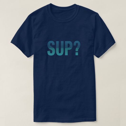 SUP? Paddleboarding T-shirt (Design voorkant)