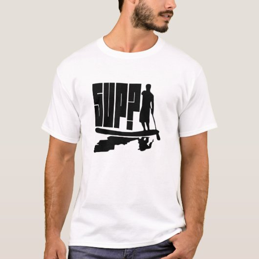SUP? Paddlers Silhouette T-shirt (Voorkant)