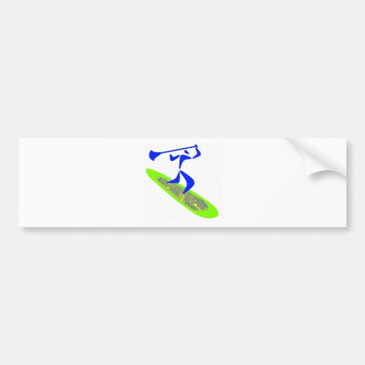 SUP SPICE-EILANDEN BUMPERSTICKER (Voorkant)