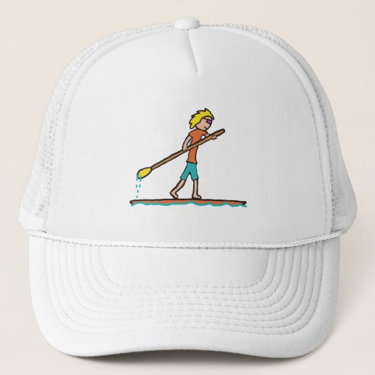 SUP Stand-up-bordpapier Trucker Pet (Voorkant)