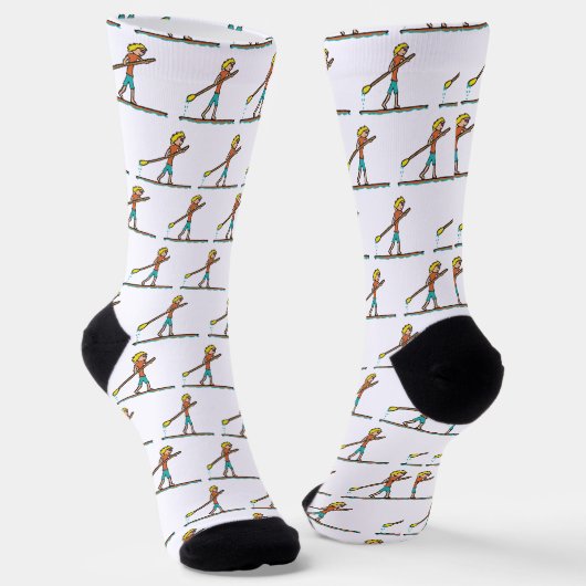 SUP Stand Up Paddleboard Sokken (Gebogen)