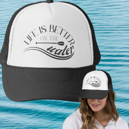 SUP stand up paddling outfit sepia zwart Trucker Pet