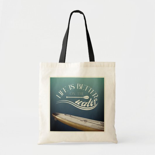 SUP stand up peddelen accessoire retro Tote Bag (Voorkant)