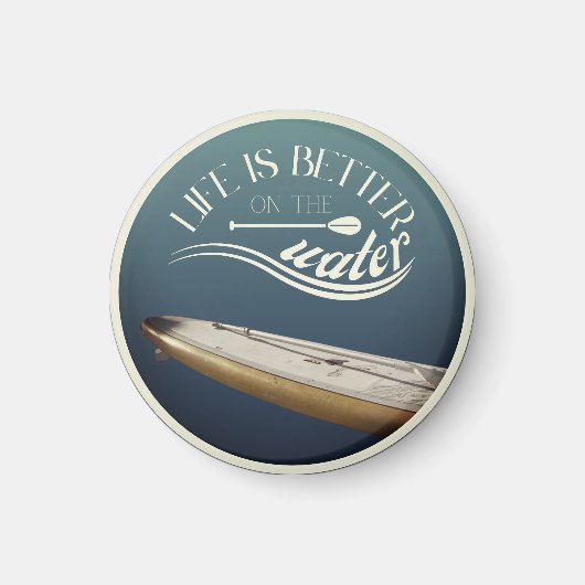 SUP stand up peddelen decoratie Magneet (Voorkant)