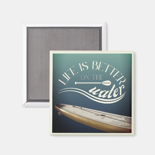 SUP stand up peddelen decoratie Magneet (Voorkant / Achterkant)