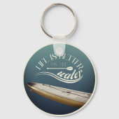 SUP stand up peddelen decoratie retro Sleutelhanger (Achterkant)