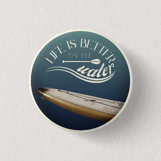 SUP stand up peddelen decoratie Ronde Button 3,2 Cm (Voorkant)