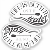 SUP stand up peddelen decoratie Sticker (Voorkant)