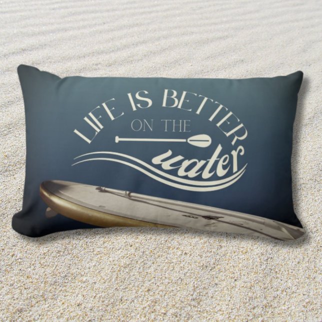 SUP stand up peddelen huis decoratie Kussen (Creator heeft geüpload)