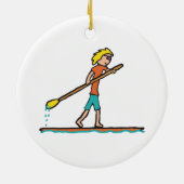 SUP Stand-up tapelboard Keramisch Ornament (Achterkant)