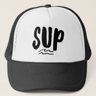 SUP Stand-up tapeleidraad Wave Black  Trucker Pet