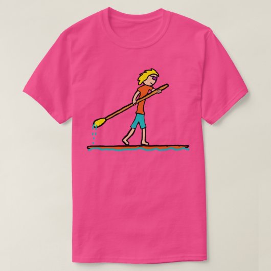 SUP Standup Paddleboard T-shirt (Design voorkant)