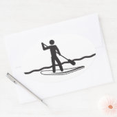 SUP-Sticker Ovale Sticker (Envelop)