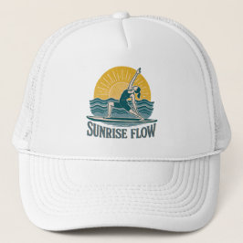 SUP Sunrise Flow Paddleboard Yoga | Graphic Print Trucker Pet