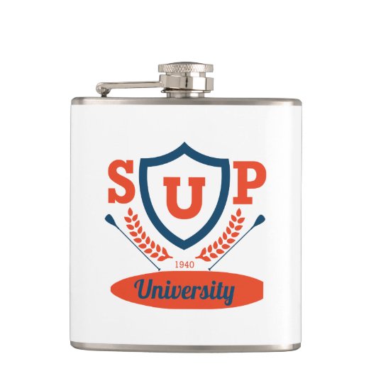 SUP-universiteit Heupfles (Voorkant)