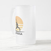 SUP Yoga stand-up opvulling Matglas Bierpul (Voorkant links)