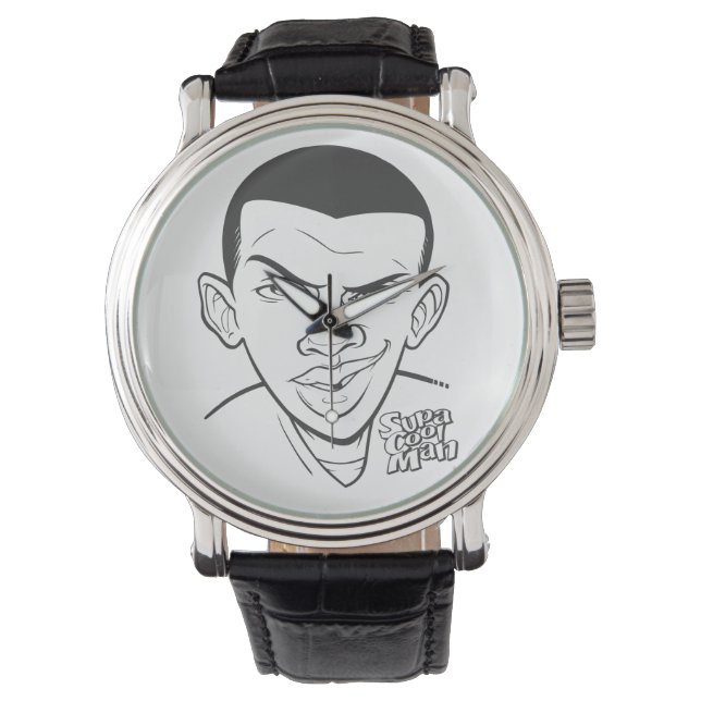 Supa Cool Man horloge (Voorkant)