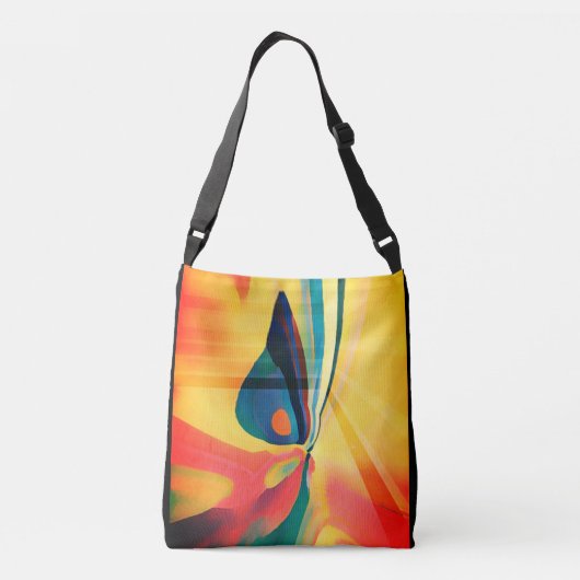 Supafly Crossbody Tas (Achterkant)