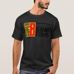 Super8 Film met Film Crew terug T-shirt