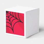 Super 5 Red Black Web Comic 5th Birthday  Bedankdoosjes (Achterkant)