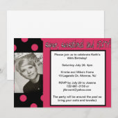 super 60e verjaardagsuitnodiging kaart (Voorkant / Achterkant)