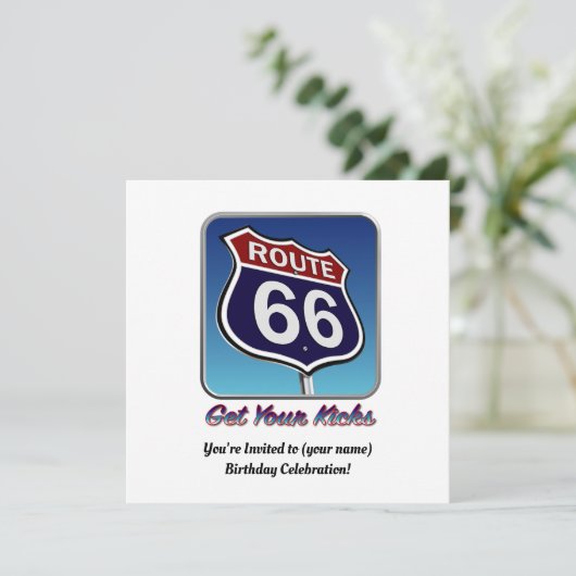 Super 66 kaart (Staand voorkant)