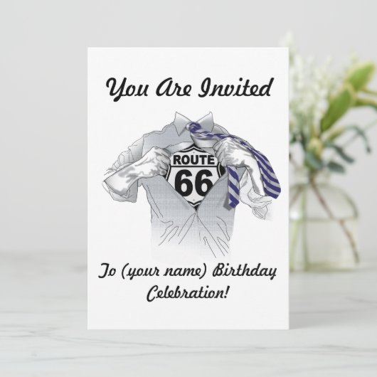 Super 66 kaart (Staand voorkant)